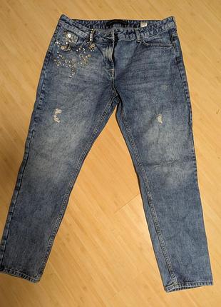 Джинси мом р.44