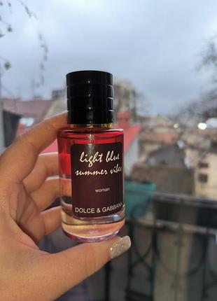 Light blue man vibes dolce&gabbana тестер для женщин парфюм