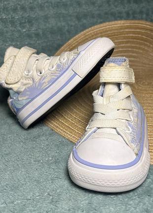 Кроссовки кеды высокие converse 12,5 см
