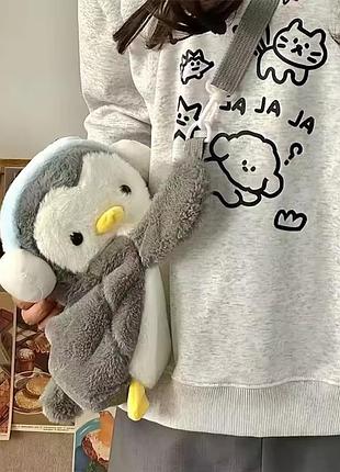 Рюкзак сумка через плече пінгвін