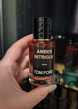Amber intrigue tom ford парфюмированная вода тестер унисекс