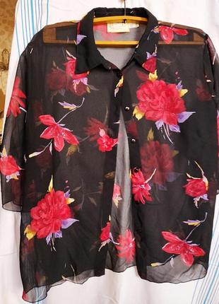 Літній легкий жіночий костюм блузка та спідниця