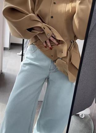 Джинси труби zara блакитні