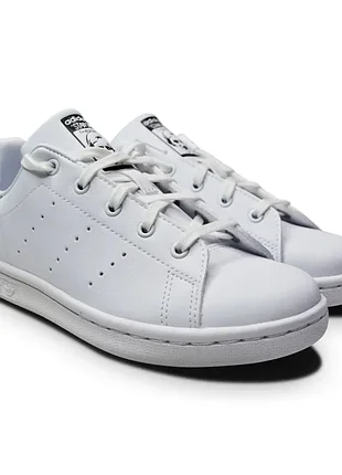 Детские кожаные кроссовки adidas stan smith