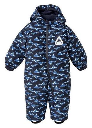 Зимний водо- и ветрозащитный комбинезон на мальчика, lupilu