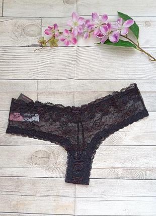 Кружевные трусики бразилианы hunkemoller