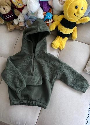 Кофта на флісі на зріст 80см