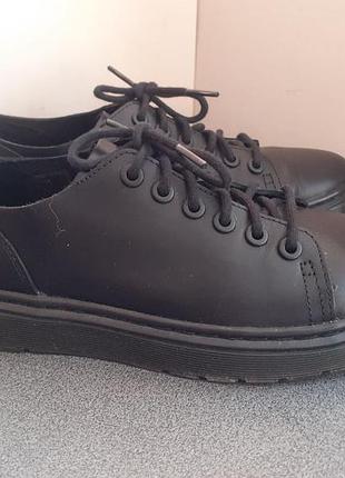 Dr. martens кожаные туфли дерби 39 р