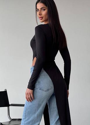 Женская туника длинный гольф6 фото