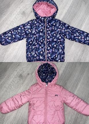 Демисезонная двусторонняя куртка palomino, 2года