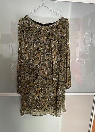 Сукня обʼємний рукав шифон підкладка