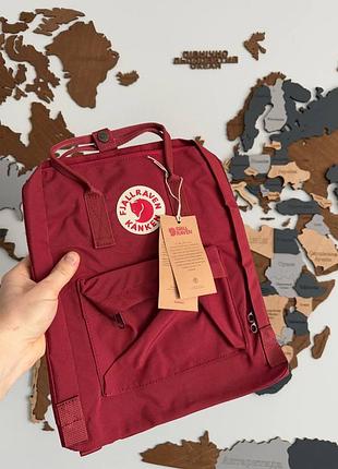 Акция! рюкзак классик сумка канкен kanken classic burgundy / bluel