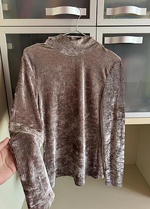 !! нова водолазка / велюр