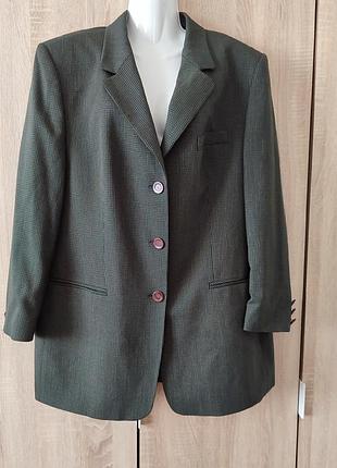 Супер пиджак в клетку delmod