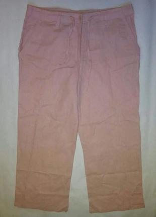 Льняные удлиненные шорты