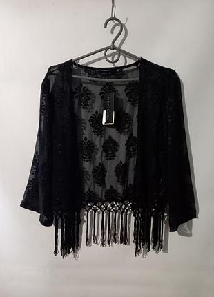 Блуза накидка размер 8