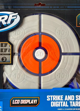 Nerf цифровая мишень strike & score elite digital target