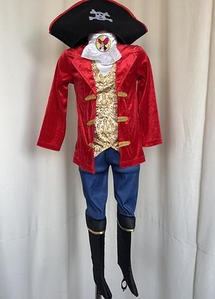 Пират пірат крюк капітан гак костюм карнавальний
