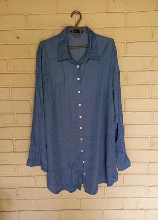 Рубашка туника большой размер батал евро 52