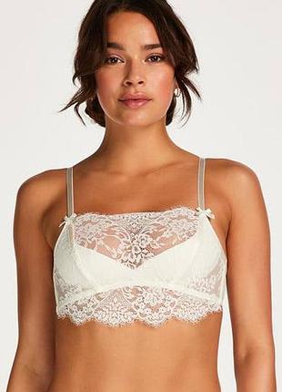 Сетевой бюстгальтер бралет hunkemoller s