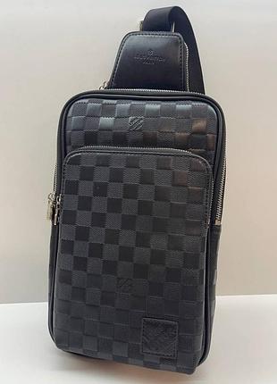 Мужской слинг avenue nm damier infini, черный 47944