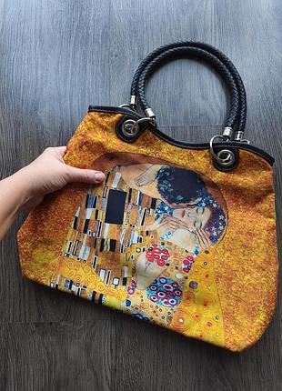 Сумка "целуй" гюстав климт