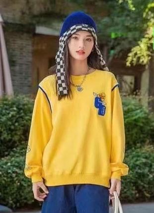Кофтинка подростковая желтого цвета