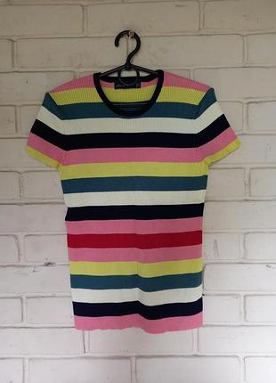 Вязаная футболка размер s
