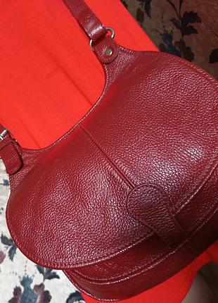 Італія "borse in pelle" сумка жіноча з натуральної зернистої шкіри