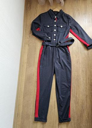 Крутой женский комбинезон balmain размер м