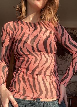 Лонгслив-сетка edge street