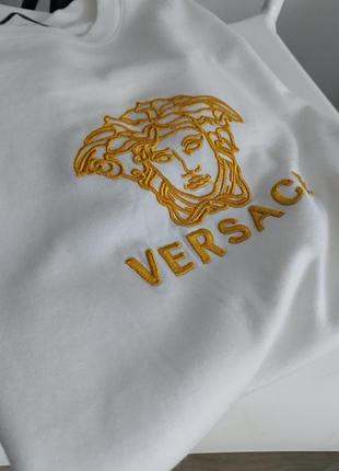 Versace біла футболка