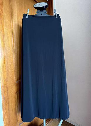 Юбка макси трикотаж масло на подкладке, высокий рост