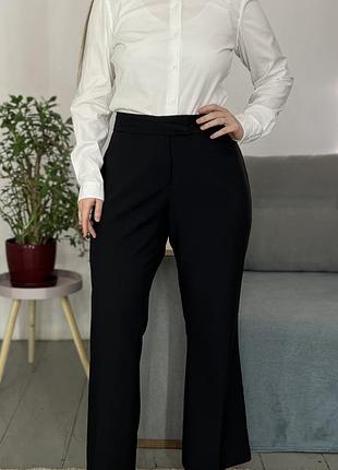 Класичні брюки кльош №196/18