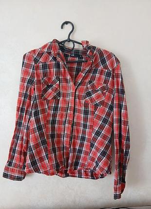 Сорочка в клітинку