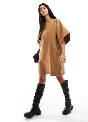 Джинсовое платье рубашка