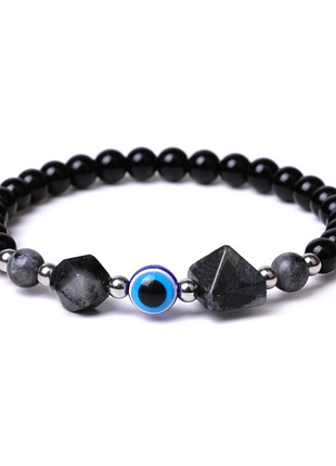 Браслет пирамидка лабрадорит