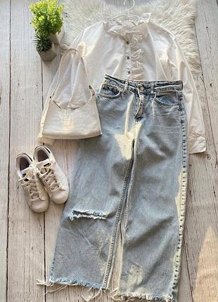 Джинсы широкие