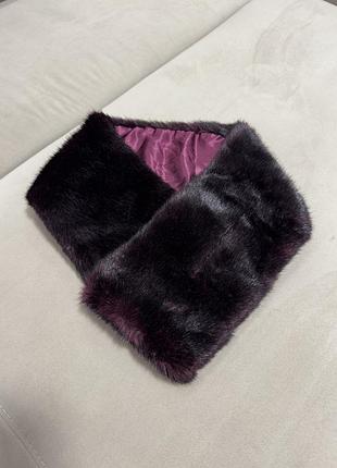 Хутряний шарф, шарфик