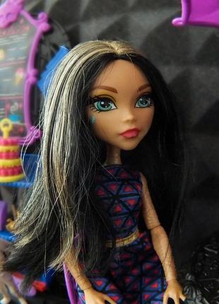 Monster high cleo de nile scream & sugar cafe кукла монстер хай mattel
