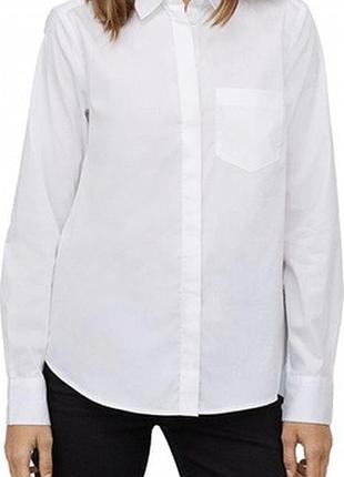 Хлопковая рубашка h&m