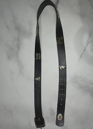 Шкіряний ремінь etro унісекс