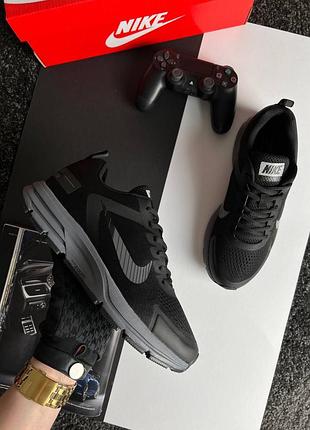 Мужские кроссовки nike zoom structure 17x black grey