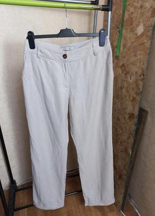 Брюки gerard darel paris смесь шелка и льная