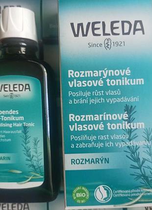 Weleda rosemary natural tonicum+пипетка(в подарок)), 100 ml