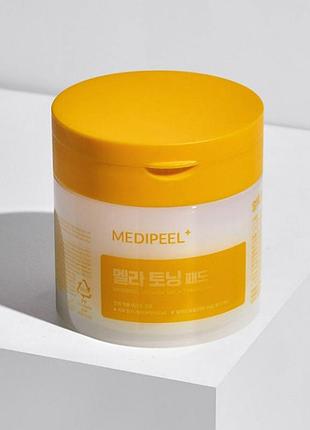 Витаменные пилинг-педы для лица medi-peel vitamin mela toning pad