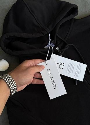 Мужской костюм calvin lounge klein lux черный5 фото