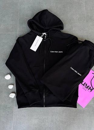 Мужской костюм calvin klein lux черный