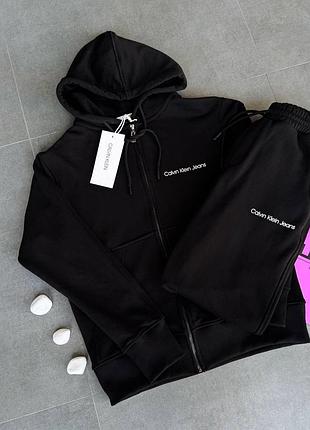 Мужской костюм calvin lounge klein lux черный2 фото