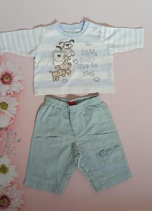 Комплект на мальчика на 0-3 мес.